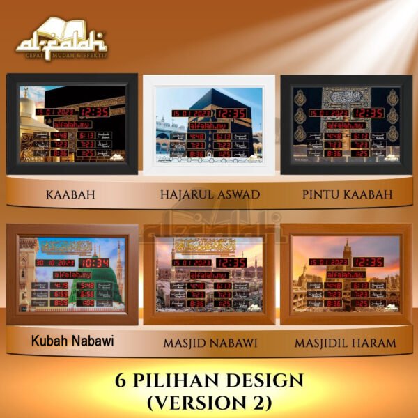 Jam Azan Digital AL FALAH
